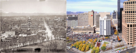 Downtown denver 'C' 1870-2000