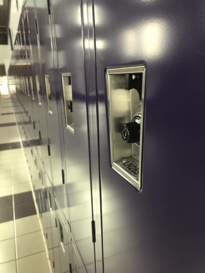 Lockers not necessary in high school