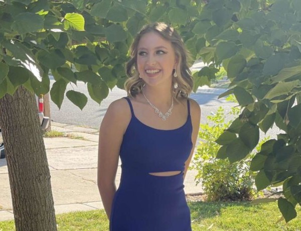 Dakota St. Clair in her homecoming outfit '21

Photo courtesy to Dakota St. Clair