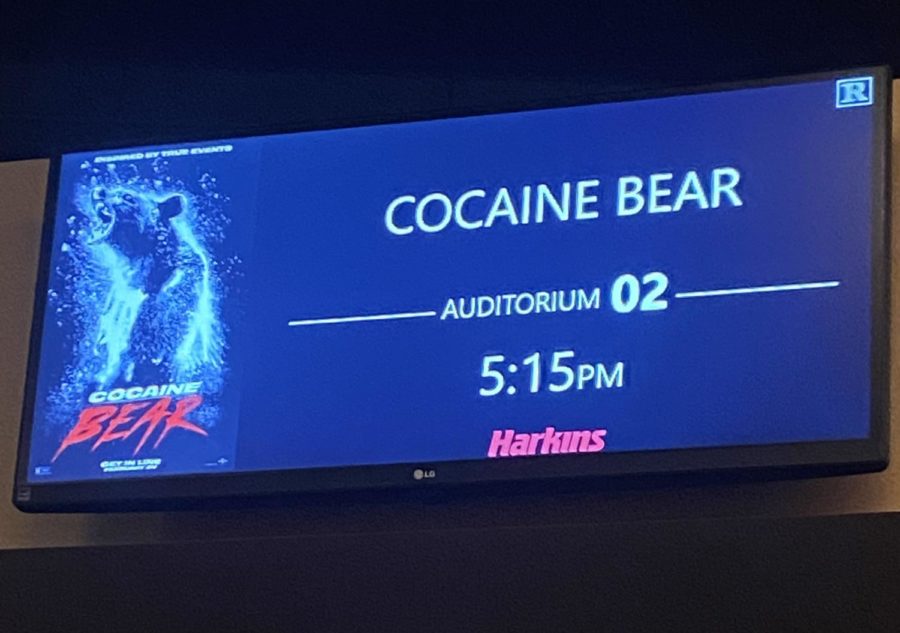 The Arvada community filed in line to see Cocaine Bear, showing at Harkins Theatre.
Photo by Ali Hickman