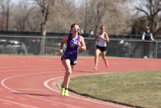 Shes a runner ,shes a track star! Aubrie Nicholas passion is on the track. She is committed to MSU to run track in college. Photo courtesy of Nicholas